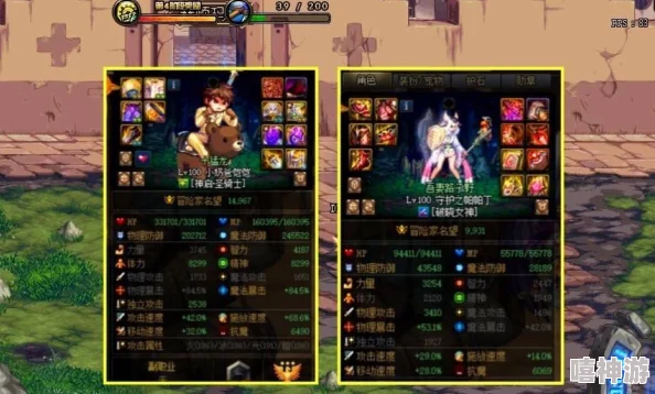 DNF游戏中圣骑士与大枪职业对比分析：哪个更适合你？