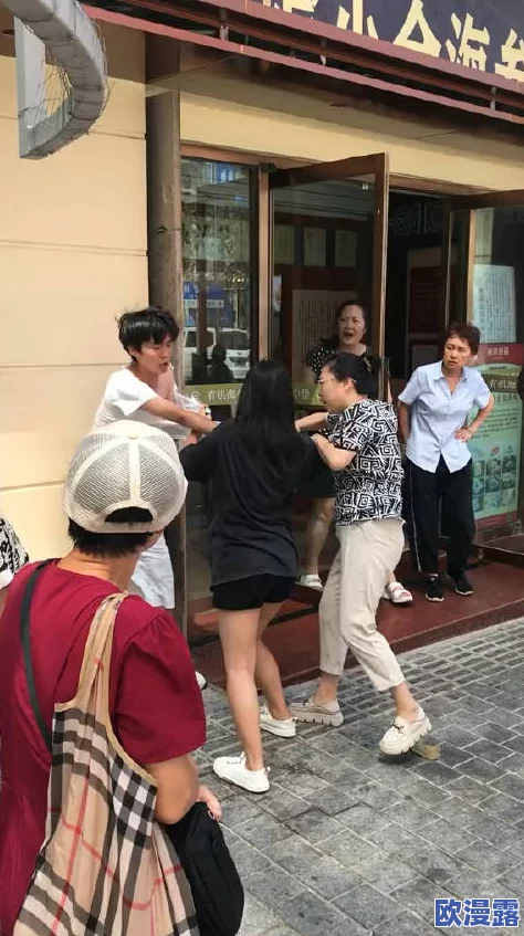 肥婆BBB搡BBBB搡搡搡，惊现街头激烈对峙，引发围观群众热议与讨论！