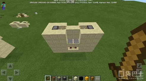 《我的世界》游戏技巧：3种简易2X2活塞门制作视频教学详解教程