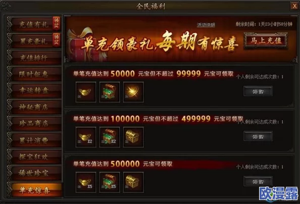 传奇霸业手游VIP价格表全面一览：详细解析V12等级需充值金额